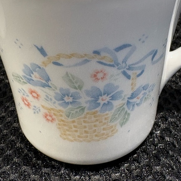 Lot Of 2 Vintage Corning Ware Country Cornflower Mugs Cups - Picture 14 of 14